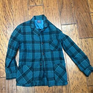 Vintage Pendleton 49er Woolen Mills plaid shirt jacket